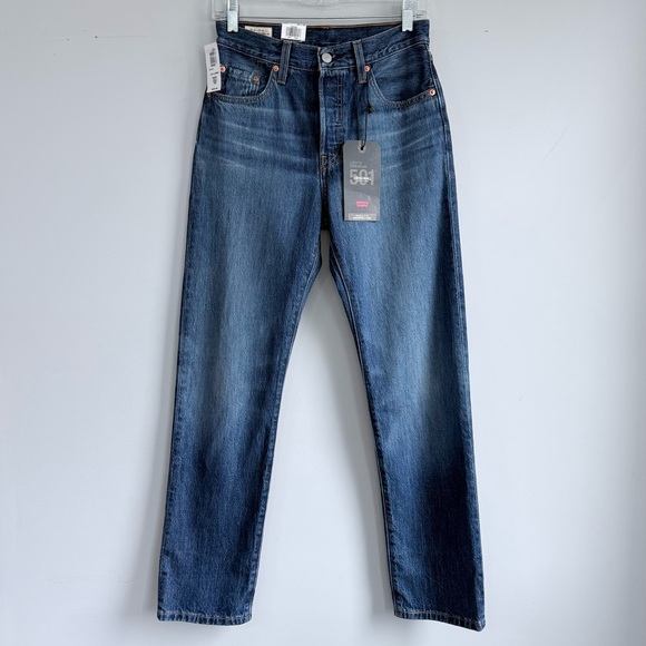 NWT Levi's Premium 501 ORIGINAL FIT WOMEN'S JEANS Market Sixth Street 25 Long - Picture 6 of 16